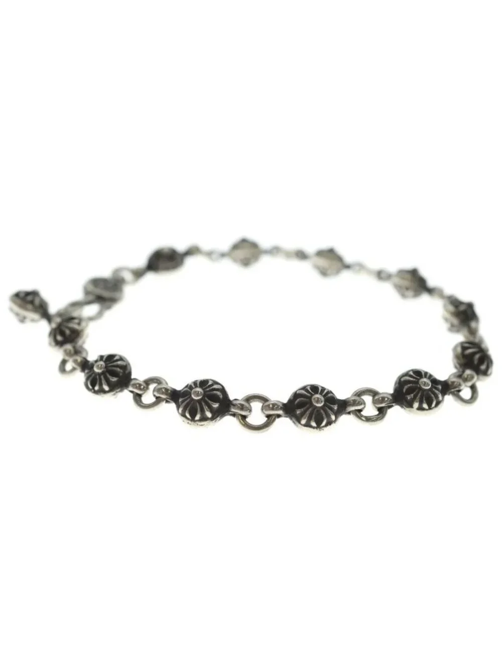 Chrome Hearts Ball Bracelet Silver